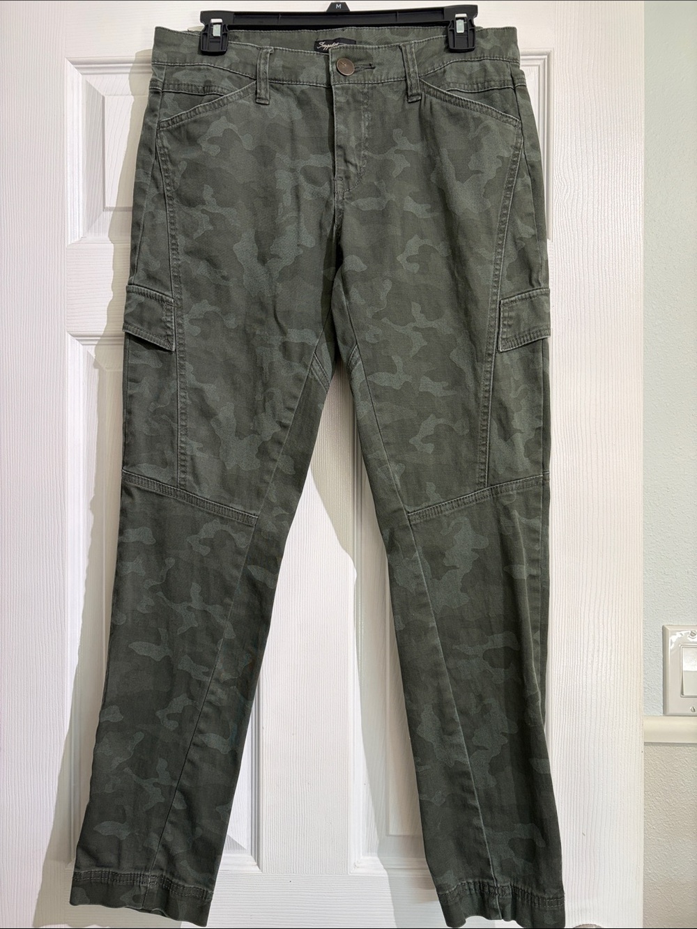 Women’s Olive Camo Cargo Pants